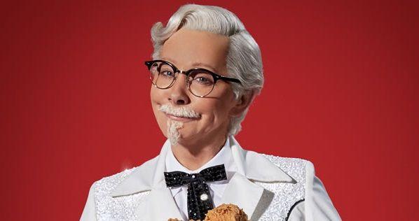 Image result for colonel sanders sad